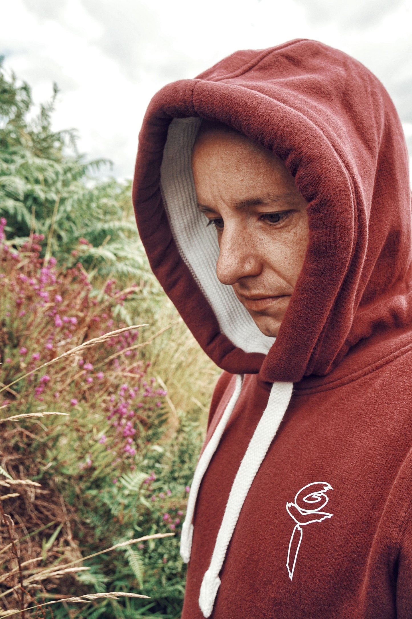 Maroon & Bottle Green - Ultra Premium, Super Soft Hoodie