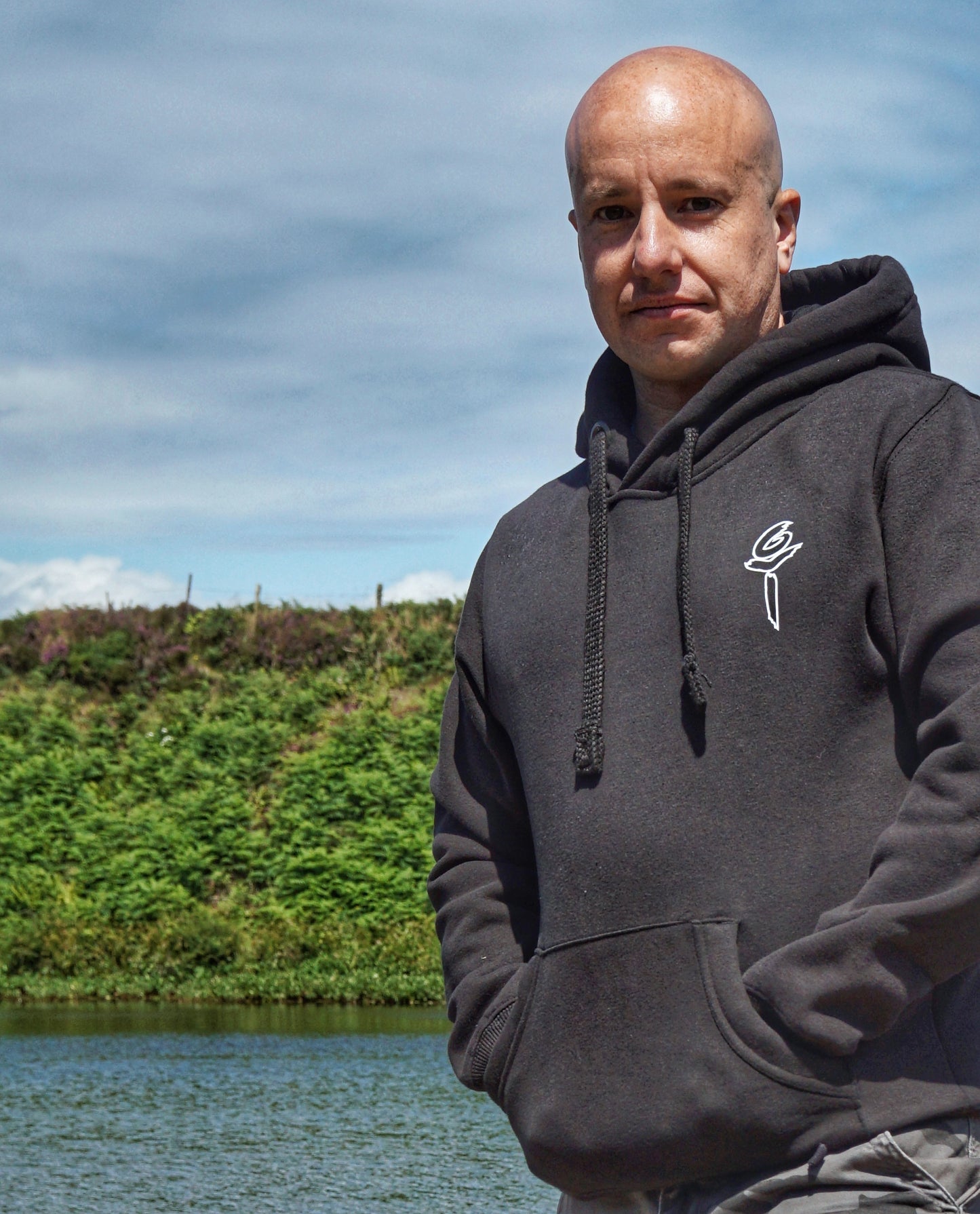 All Black Ultra Premium, Super Soft, Heavy Weight Hoodie