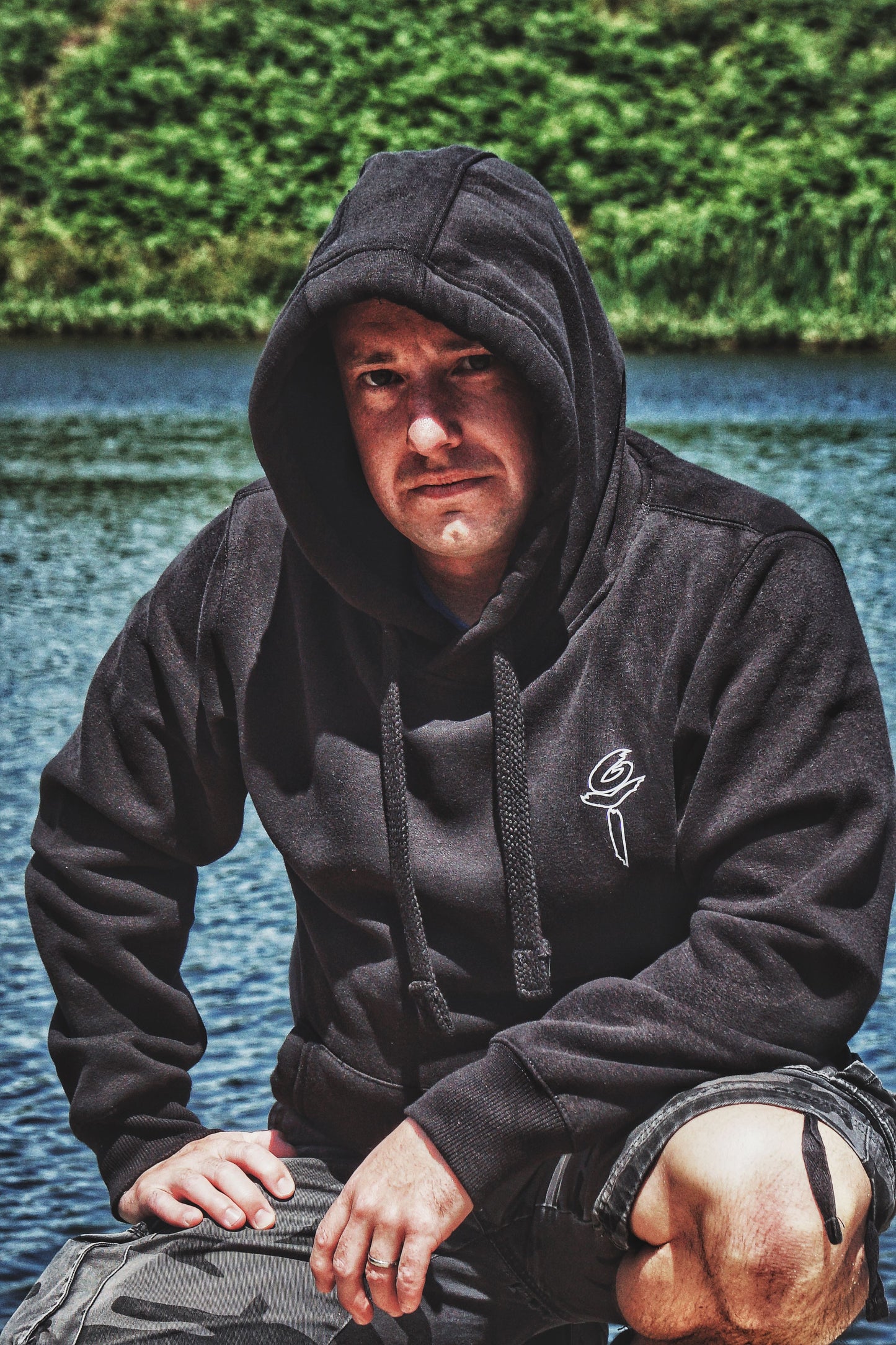 All Black Ultra Premium, Super Soft, Heavy Weight Hoodie